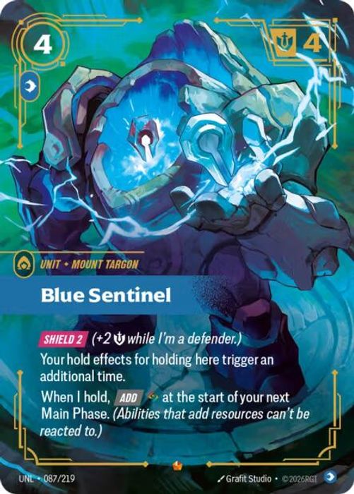 087/219 Epic Blue Sentinel
