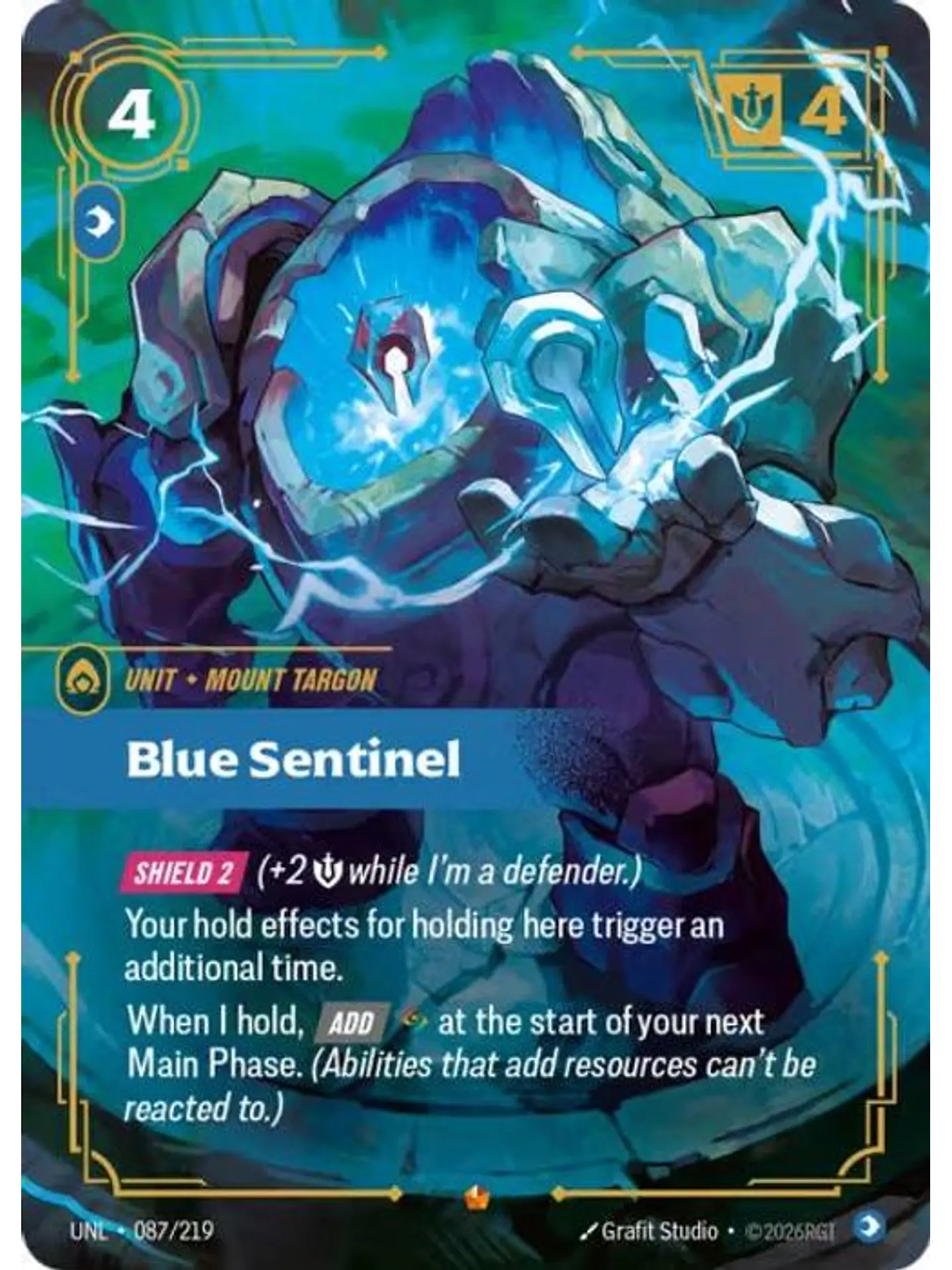 087/219 Epic Blue Sentinel 1