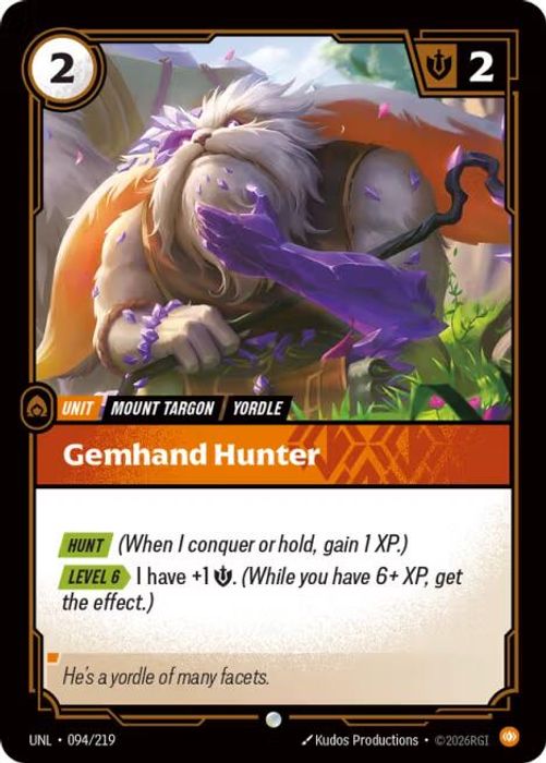 094/219 C Gemhand Hunter