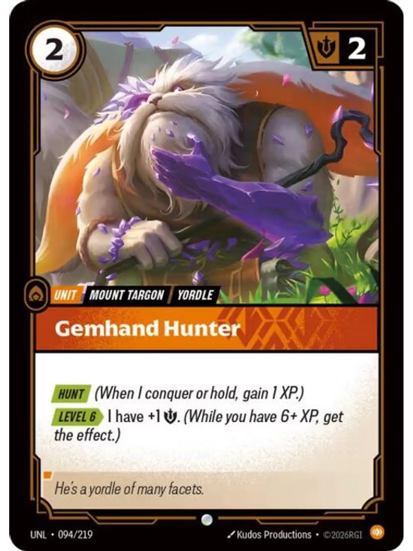 094/219 C Gemhand Hunter 1