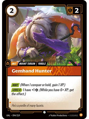 094/219 C Gemhand Hunter