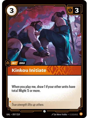 097/219 C Kinkou Initiate
