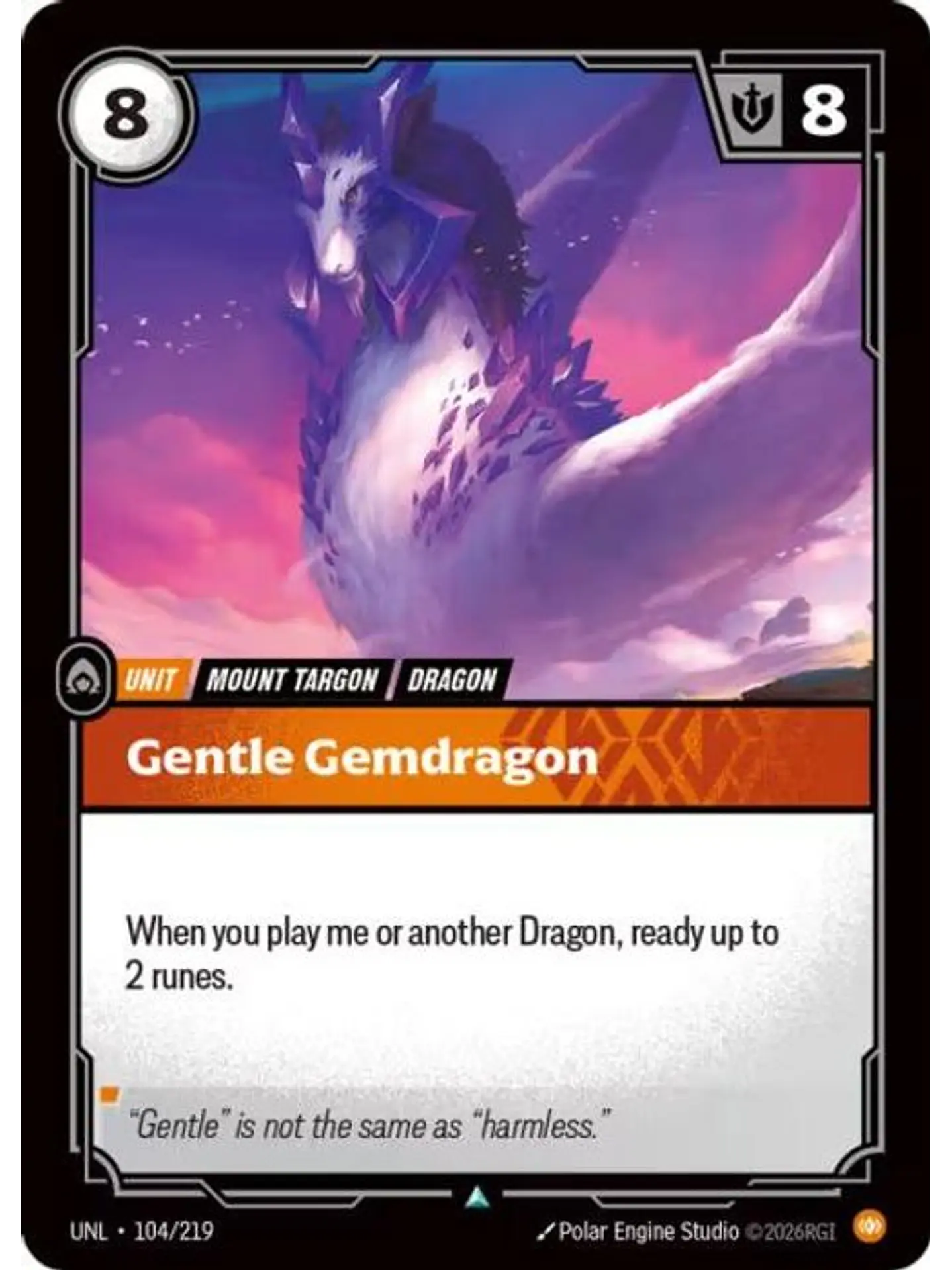 104/219 U Gentle Gemdragon 1
