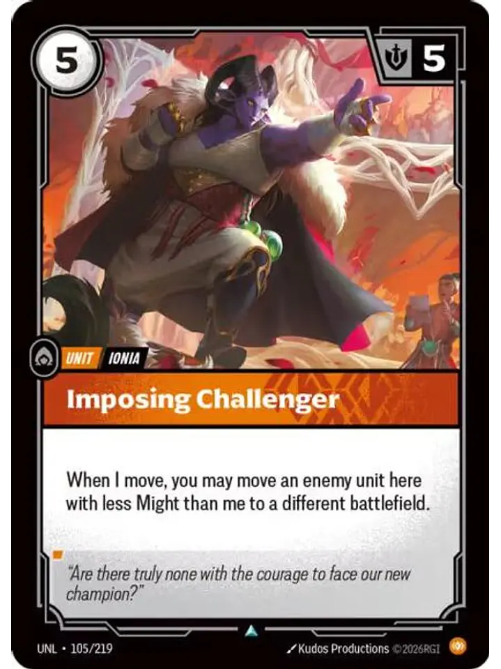 105/219 U Imposing Challenger 1
