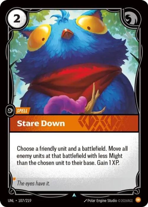 107/219 U Stare Down