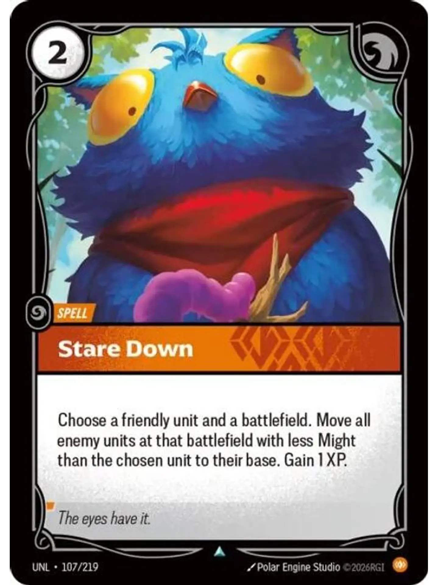 107/219 U Stare Down 1