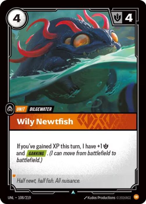 108/219 U Wily Newtfish