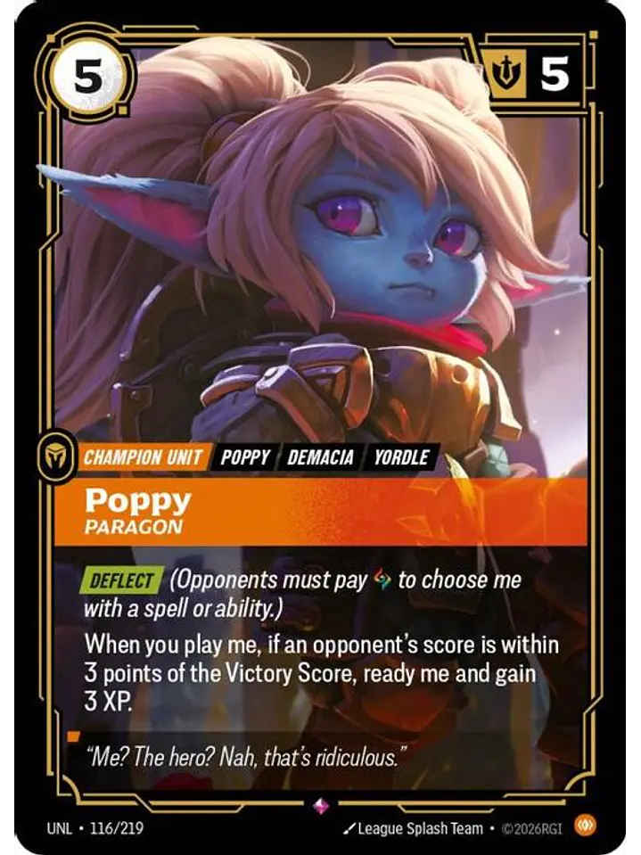 116/219 R Poppy - Paragon 1