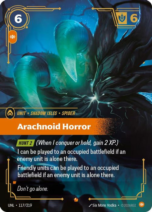 117/219 Epic Arachnoid Horror