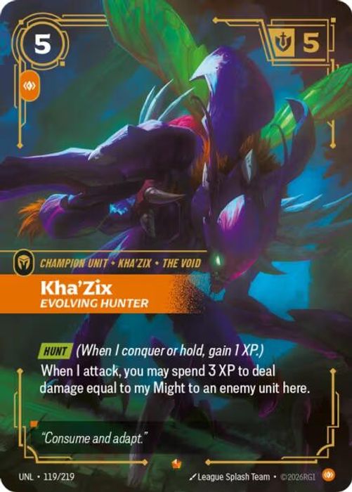 119/219 Epic Kha'Zix - Evolving Hunter
