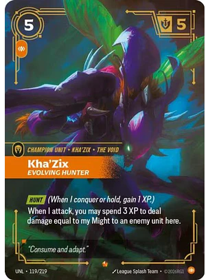 119/219 Epic Kha'Zix - Evolving Hunter