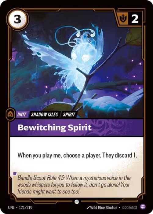 121/219 C Bewitching Spirit