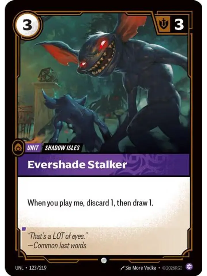123/219 C Evershade Stalker 1