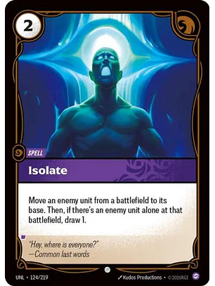 124/219 C Isolate