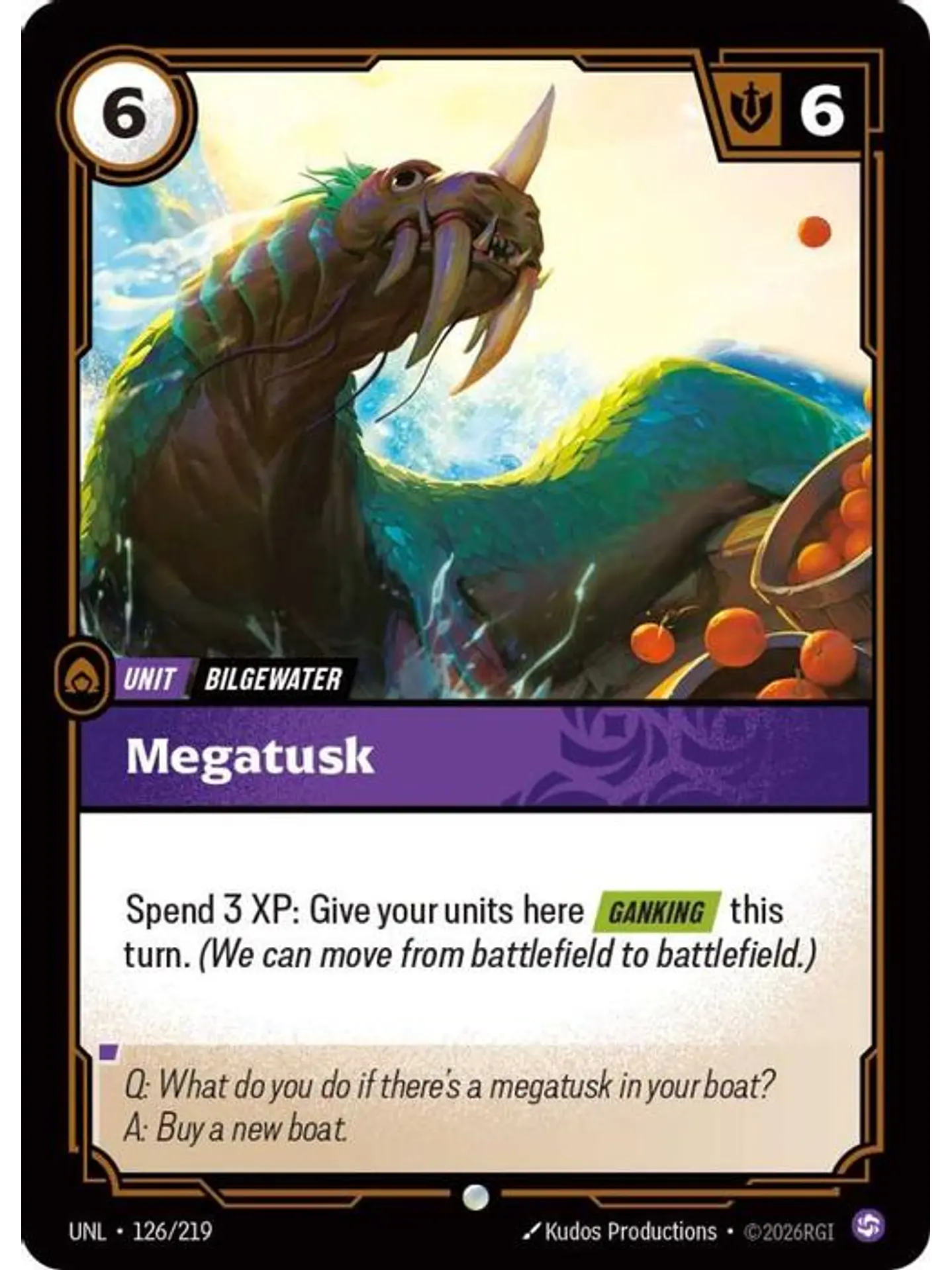 126/219 C Megatusk 1