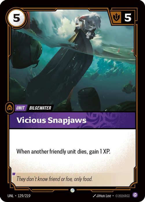129/219 C Vicious Snapjaws