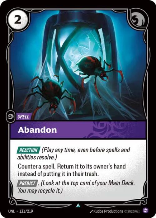 131/219 U Abandon