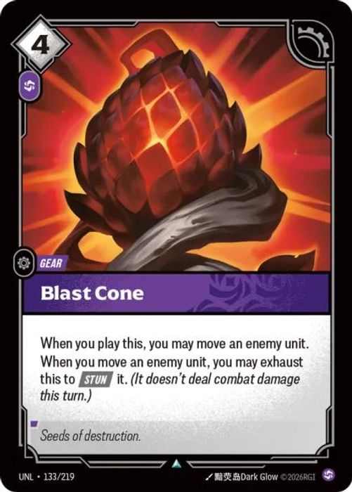 133/219 U Blast Cone