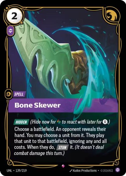 139/219 R Bone Skewer