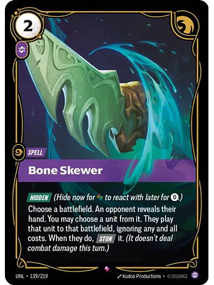 139/219 R Bone Skewer
