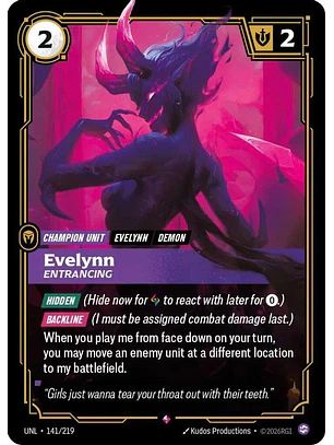 141/219 R Evelynn - Entrancing