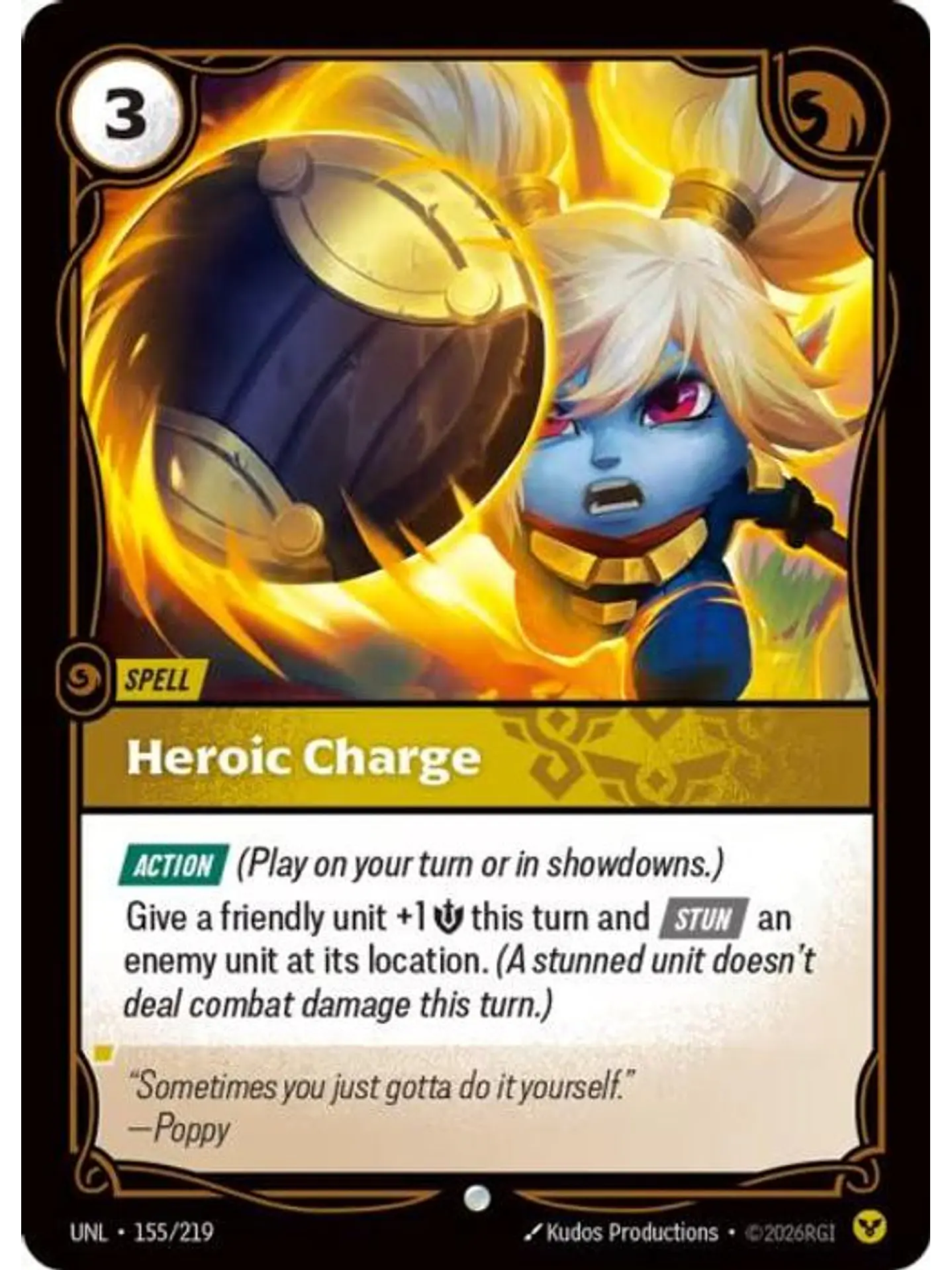 155/219 C Heroic Charge 1