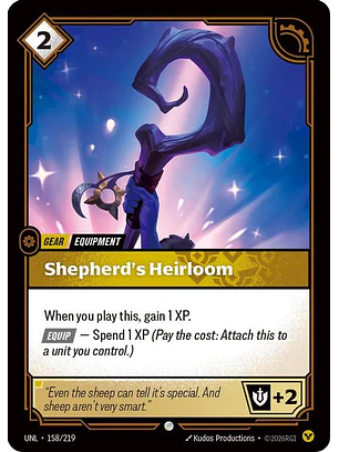 158/219 C Shepherd's Heirloom