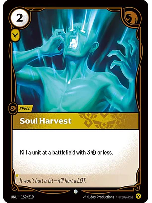 159/219 C Soul Harvest