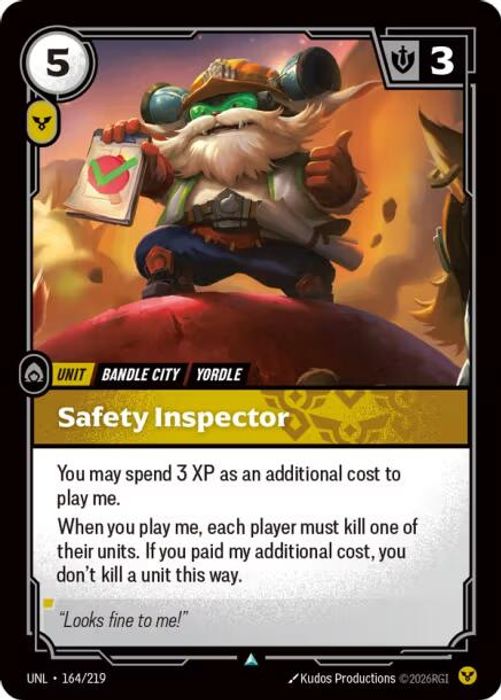 164/219 U Safety Inspector
