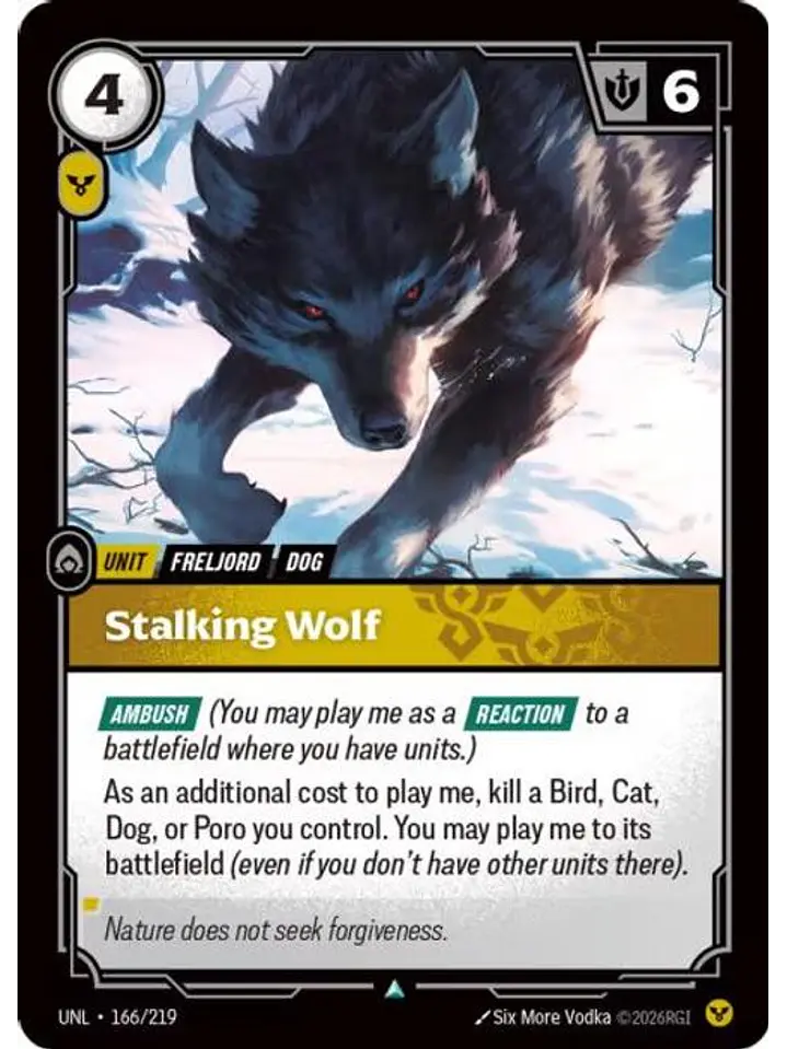 166/219 U Stalking Wolf 1