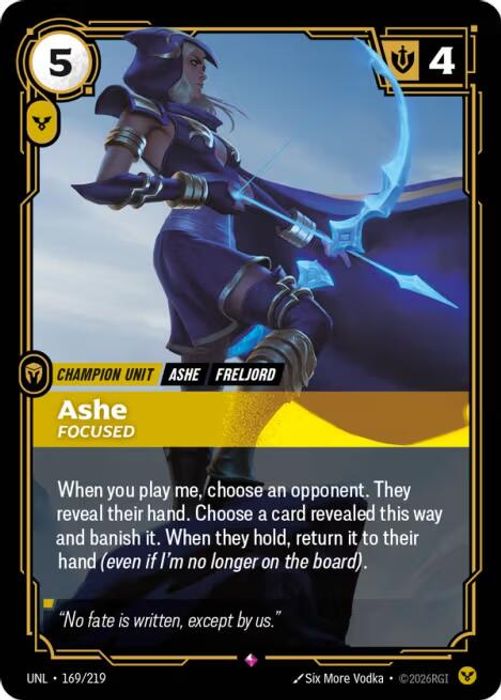 169/219 R Ashe - Focused