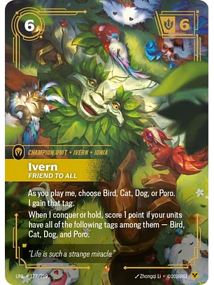 177/219 Epic Ivern - Friend to All