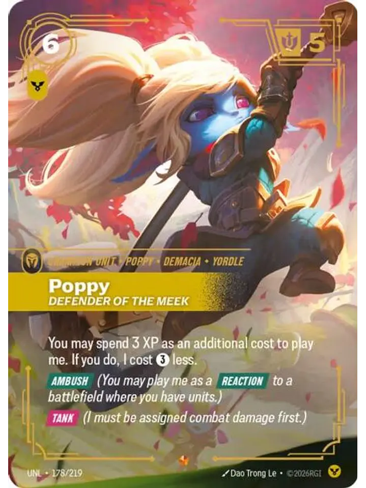 178/219 Epic Poppy - Defender of the Meek 1