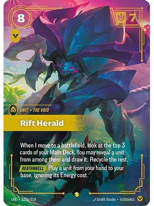 179a/219 (Alternate Art) Rift Herald