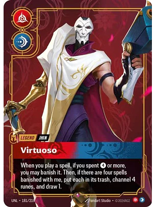 181/219 R Jhin - Virtuoso