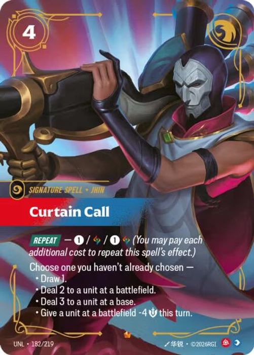 182/219 Epic Curtain Call