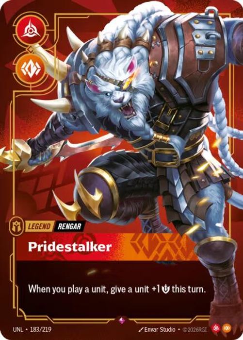 183/219 R engar - Pridestalker
