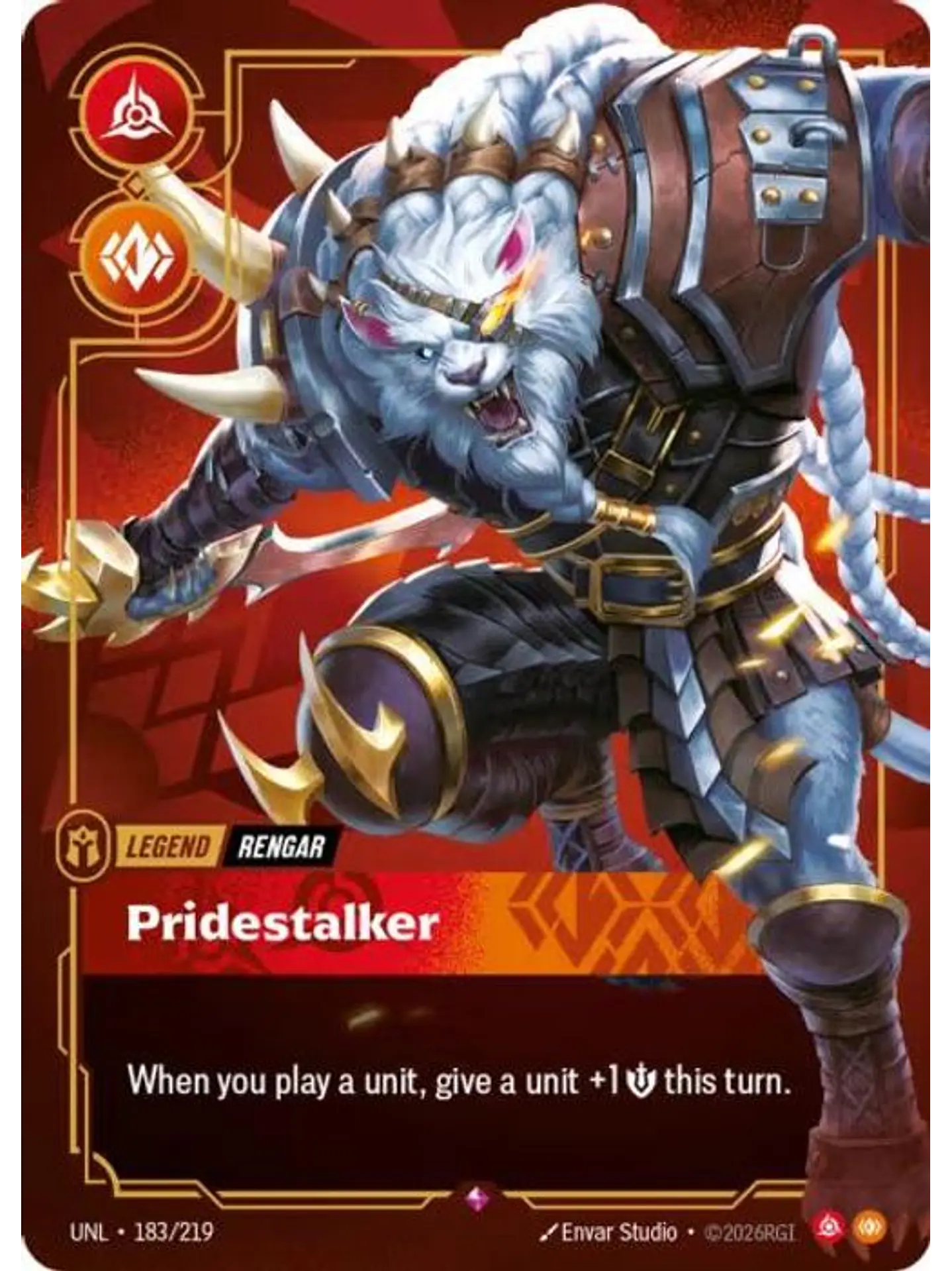 183/219 R engar - Pridestalker 1