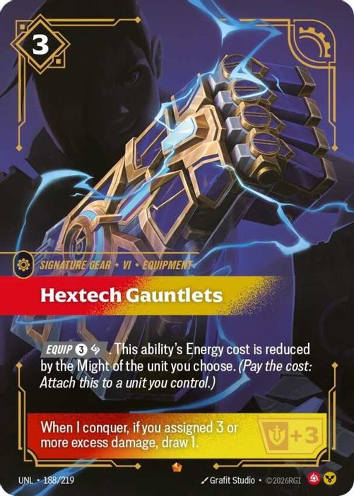 188/219 Epic Hextech Gauntlets