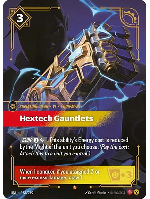 188/219 Epic Hextech Gauntlets