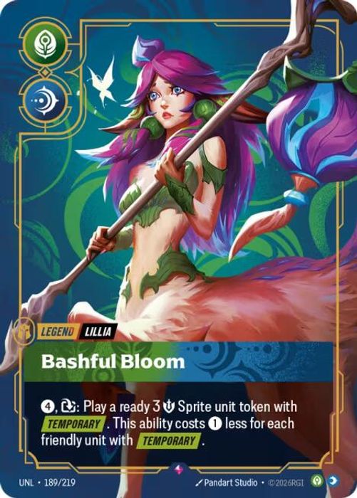 189/219 R Lillia - Bashful Bloom