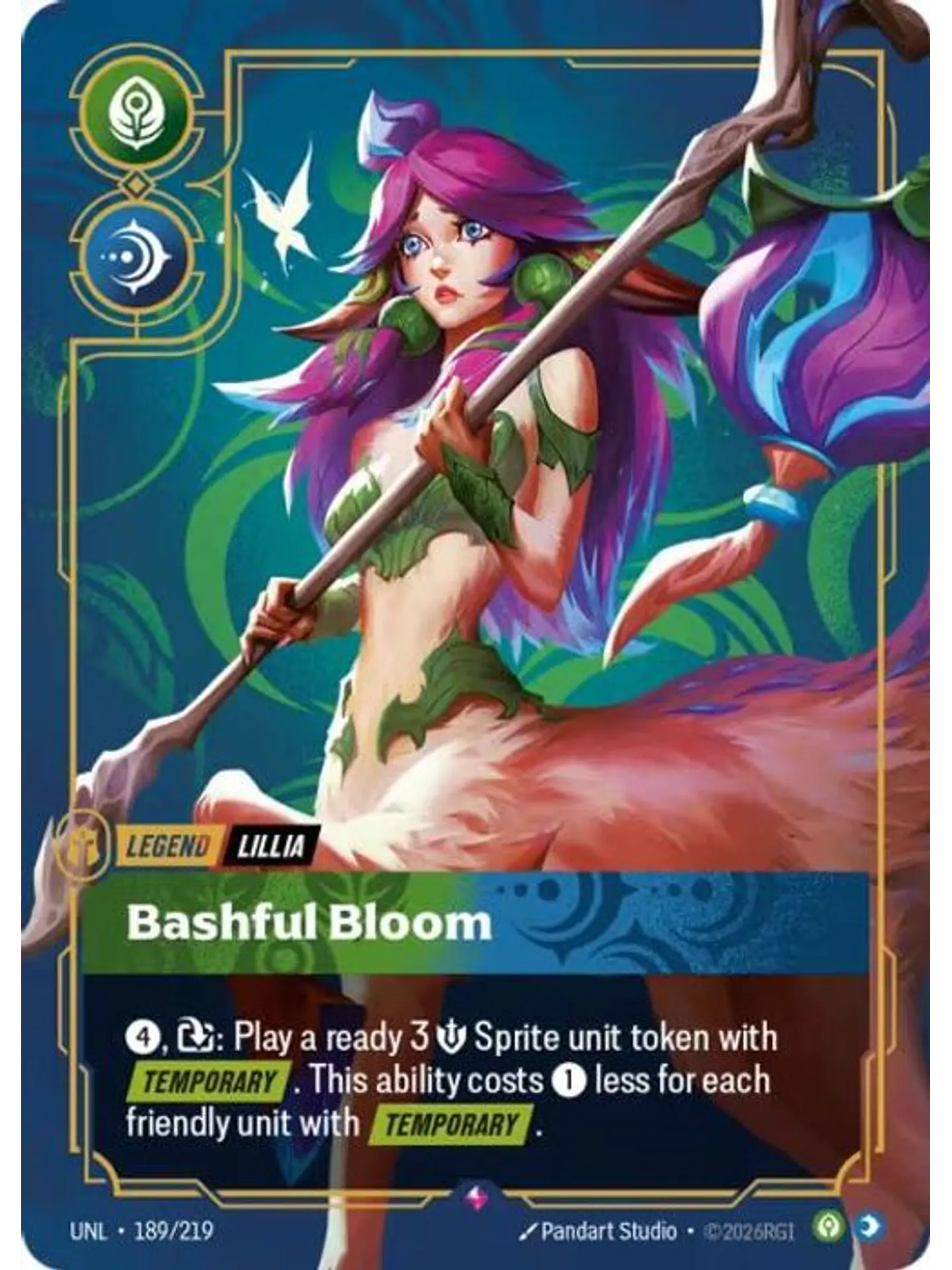 189/219 R Lillia - Bashful Bloom 1