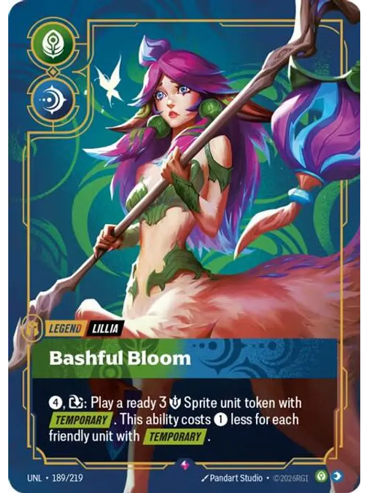 189/219 R Lillia - Bashful Bloom 1