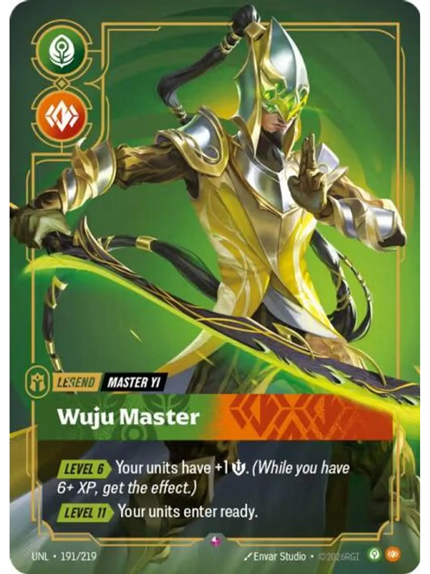 191/219 R Master Yi - Wuju Master 1
