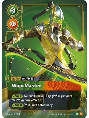 191/219 R Master Yi - Wuju Master