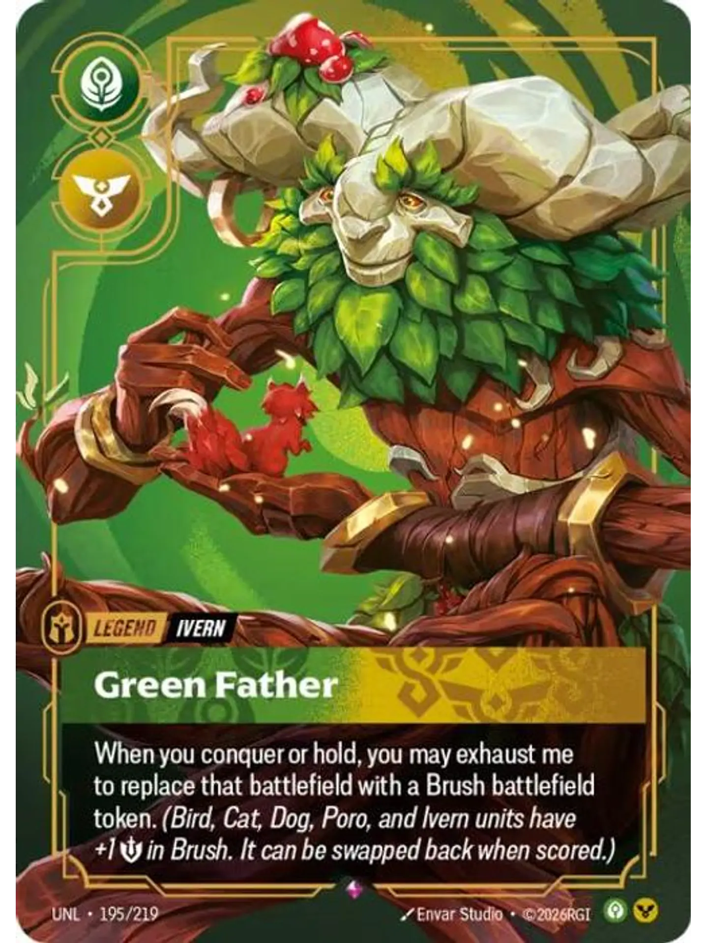 195/219 R Ivern - Green Father 1