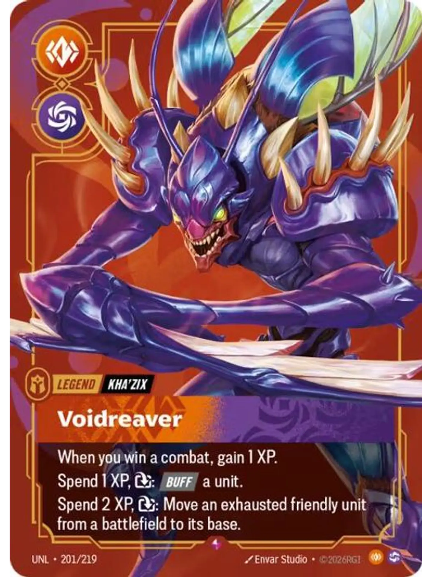 201/219 R Kha'Zix - Voidreaver 1