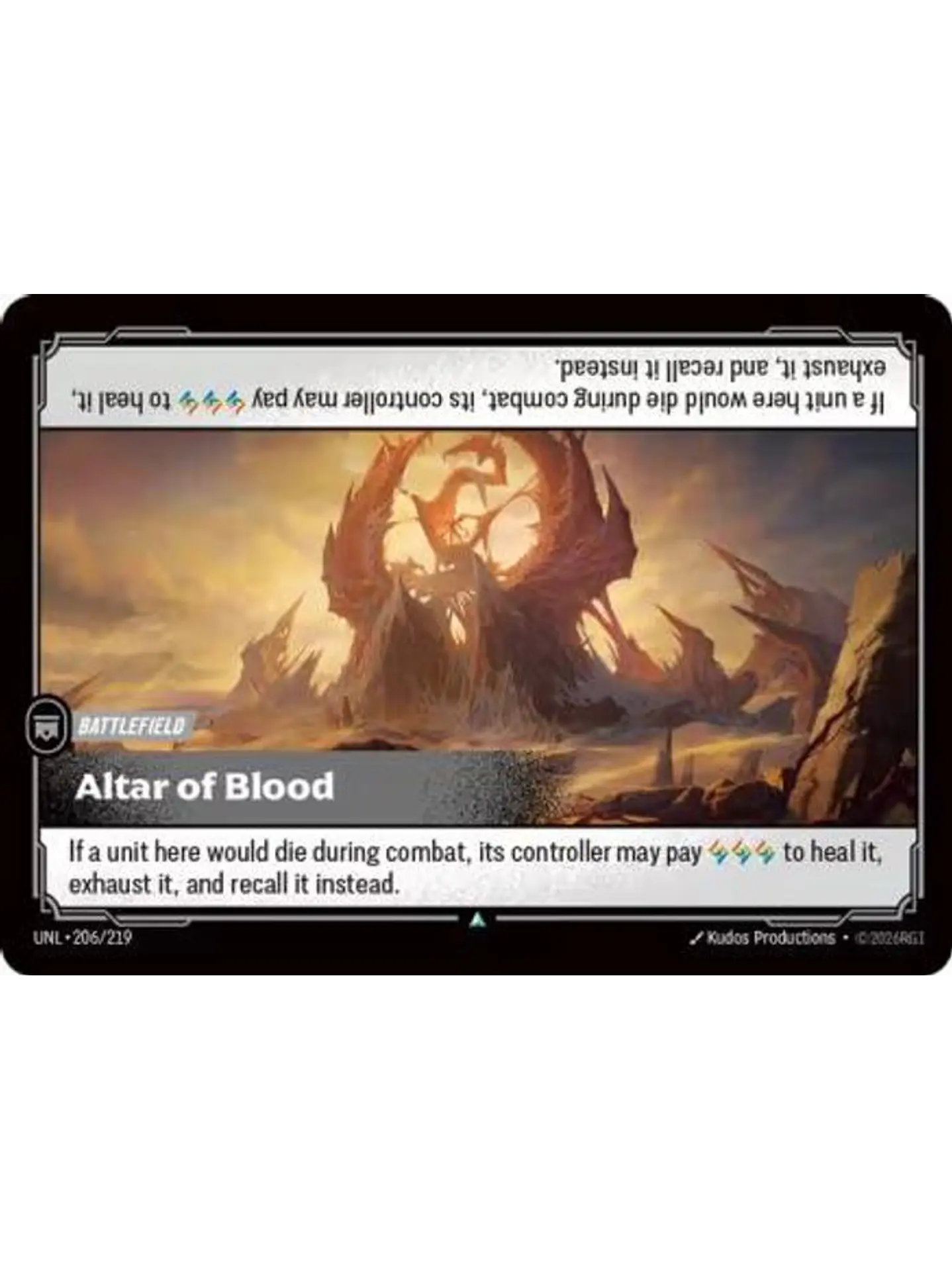 206/219 U Altar of Blood 1