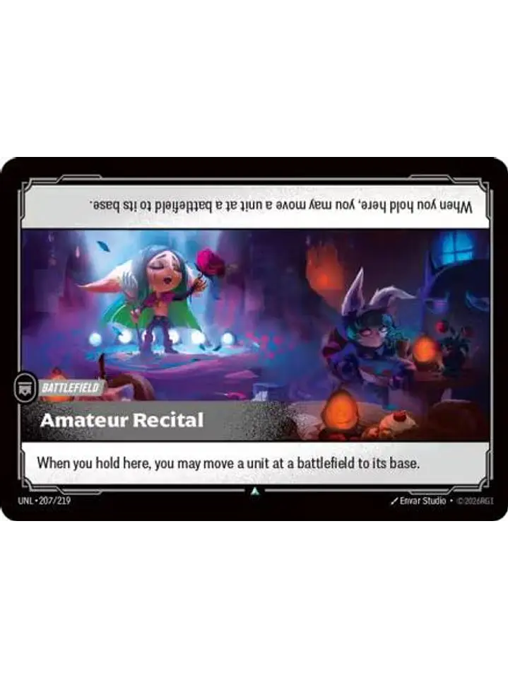 207/219 U Amateur Recital 1