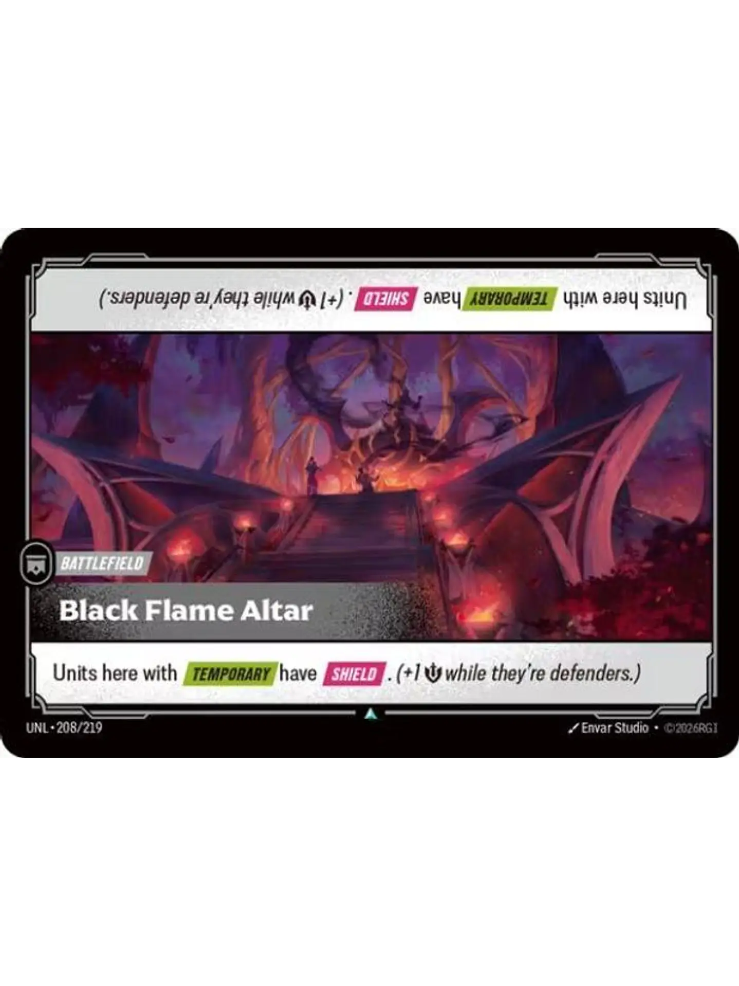 208/219 U Black Flame Altar 1